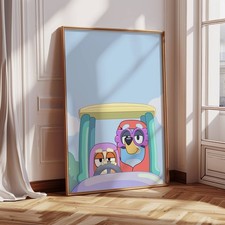 Bluey Grandma Poster