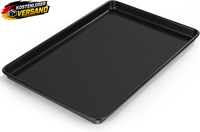 Backblech Karbonstahl Antihaftbeschichtet 39,5X27Cm FüR Backen Kochen Und Servie