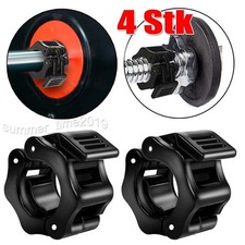 4x Schnellverschluss Hantelverschluss Feststeller Hantelklemme Sicherung 25/30mm