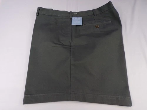 New Vintage Lands End Traditional Fit Comfort Waist Shorts Mens 38 Cotton G25