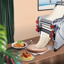 RSS-180C Electric Dough Roller Sheeter Noodle Pasta Dumpling Maker Machine
