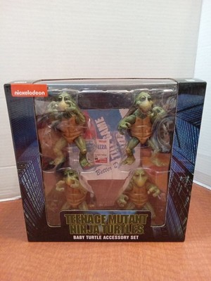 Teenage Mutant Ninja Turtles Baby Turtle Accessory Set 4-Pack.  NIB Nickelodeon