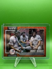2026 Topps Series 1 Bronx Buddies Aaron Judge #302 Orange Sandglitter Foil 12/25