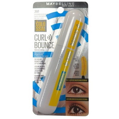 Maybelline The Colossal Curl Bounce Waterproof Mascara 360 Brownish Black