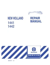 New Holland 1441, 1442 Discbine  Mower Conditioner Service Manual Repair Shop