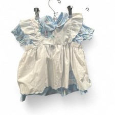 Vintage floral apron dress size 18mo xs1 