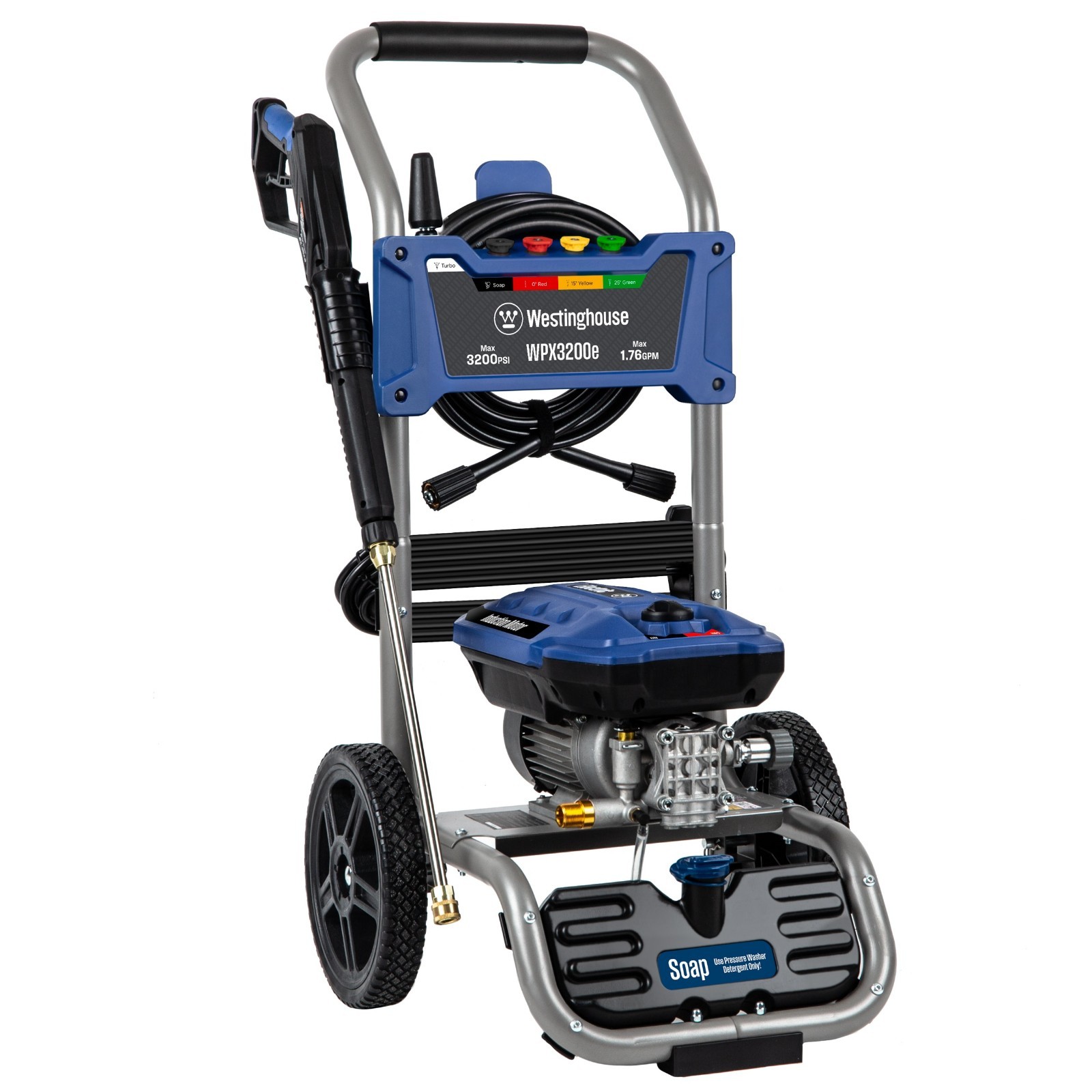 Westinghouse WPX3200e Electric Pressure Washer,3200 PSI,1.76