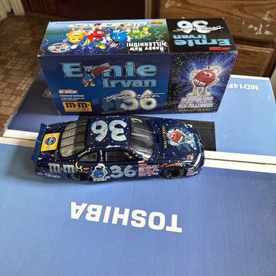 ACTION RACING ERNIE IRVAN #36 M & M  s LIMITED EDITION HAPPY NEW MILLENIUM 1;18 