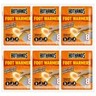 6 x HotHands 2pk Foot Warmers – Long-Lasting Sock Heat Pads (Up to 8 Hours)