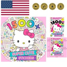 Sanrio Hello Kitty and Friends 1500 Super Cute Kawaii Stickers, Hello Kitty ...