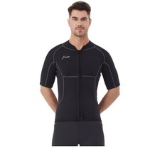 Hevto Men Wetsuit Tops and Vest 3/2mm Neoprene Jacket Size Small