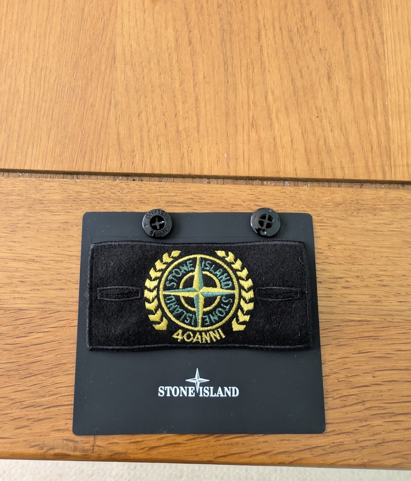 40th Anniversary Stone Island Badge