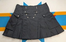 Utilikilts Utility Kilt Navy Tactical Cargo Goth Made In USA Utiliclan Size 44