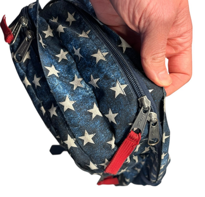 Trans By JanSport 17 Supermax Backpack - Blue Stars