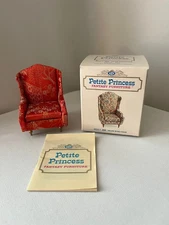 Ideal "Petite Princess" #4410-7 Salon Wing Chair in Red