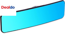 anti Glare Rear View Mirror for Car, Clip on Wide Angle Panoramic Rearview Mirro