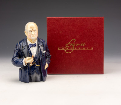 Bronte Porzellan - Sir Winston Churchill - Kerzenlöscher 1/100 Limited Edition