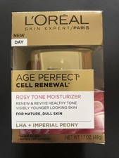 L  Or al Age Perfect Cell Renewal Rosy Tone Moisturizer w/LHA  Imperial Peony