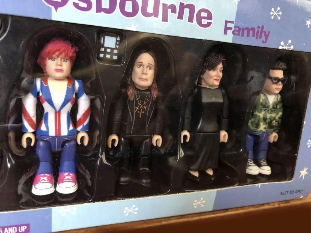 Smiti　オジーオズボーンファミリー　フィギュア　2002年　ヴィンテージ 2002 Smiti Playsets Mini Figure THE OSBOURNE FAMILY Ozzy