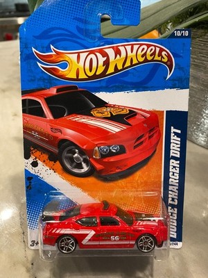 2011 Hot Wheels #170 Main Straße Watkins Glen Fd Dodge Charger Drift Rot W/Pr5s