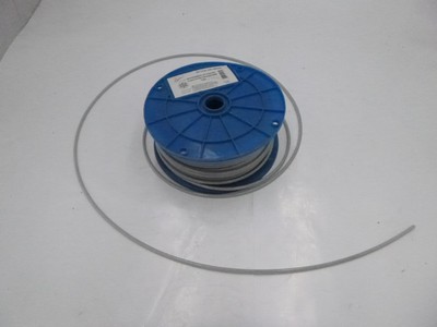 250' Fehr Hot Dip Galvanized Steel Cable 1/8'' 7X7 Clear PVC Coating