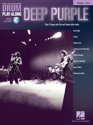 Deep Purple: Drum Play-Along Volume 51 (Drum Play-Along, 51)