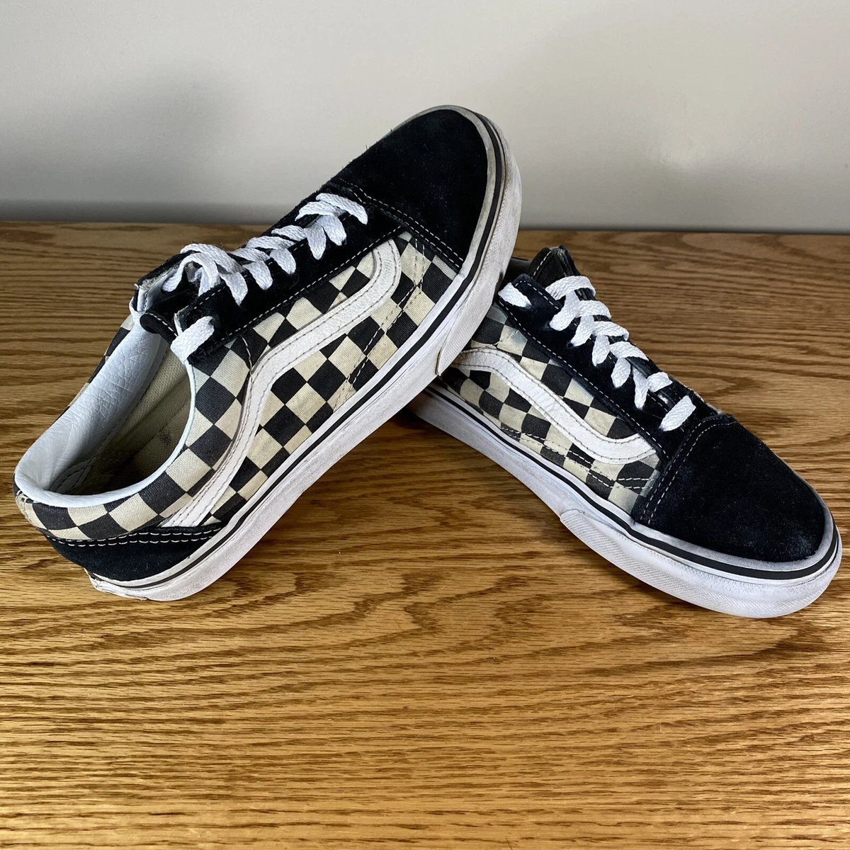 Checkered vans size clearance 4.5