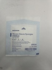 50 Ct. McKesson 8-PLY Woven Gauze Sponges Sterile 2" x 2" 16-4228 100 cotton