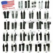 1'' Handle Bar Hand Grips for Kawasaki Vulcan VN 2000 800 900 700 Classic Custom