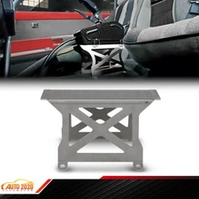 Heavy Duty 5" Tall Tunnel Mount Pedestal Stand For B&M Hurst Tci Shifter Silver