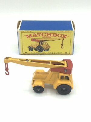 Matchbox 11c Jumbo Crane in Original Type E4 Box, Ref No 2