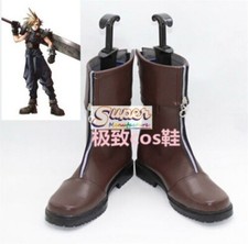 Final Fantasy VII Cloud Strife Boot Party Shoes Cosplay Boots Custom made