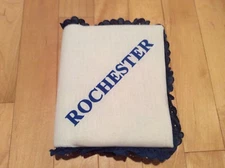 Rochester Blue & White Padded Handcraft Photo Album 4"X6" Holds 100 Pictures-New