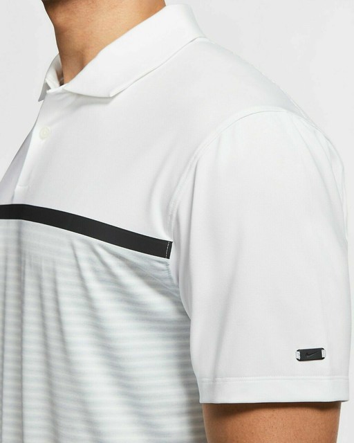 nike men's tiger woods vapor stripe golf polo