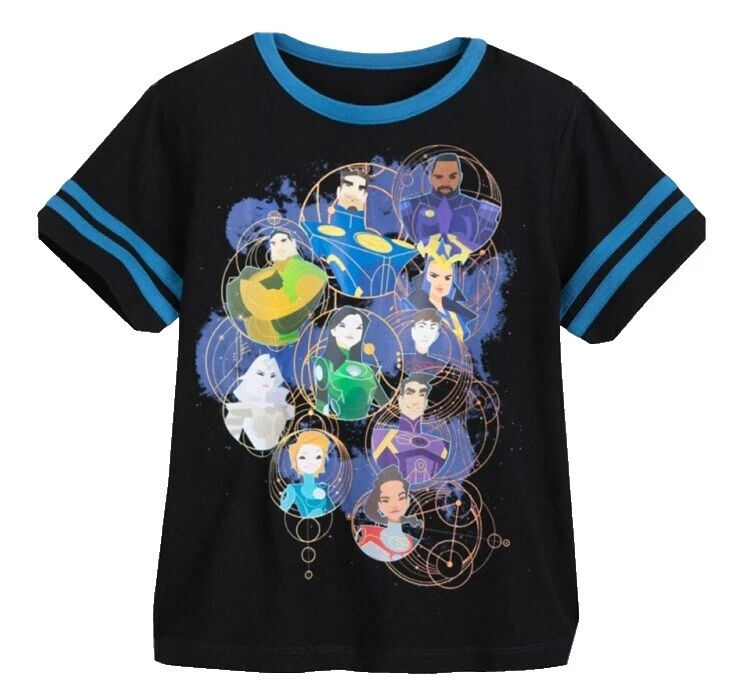 Size L Short Sleeve Multicolor Unisex Kids' Tops & T-Shirts