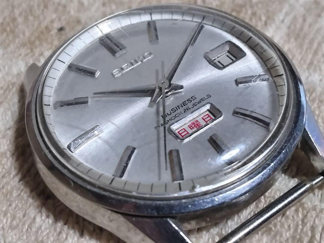 1円～ SEIKO セイコー セイコーマチック 3206-8040 イルカ裏蓋