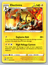 Electivire 047/172 Rare Brilliant Stars Pokemon Card - NM
