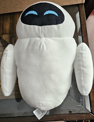 Disney Wall-E Eve  12  Squinting Eyes Plush Robot White