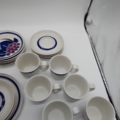 Noritake Folkstone Lilic Bundle Coffee / Tea Set Japan Stoneware - Picture 11 of 13