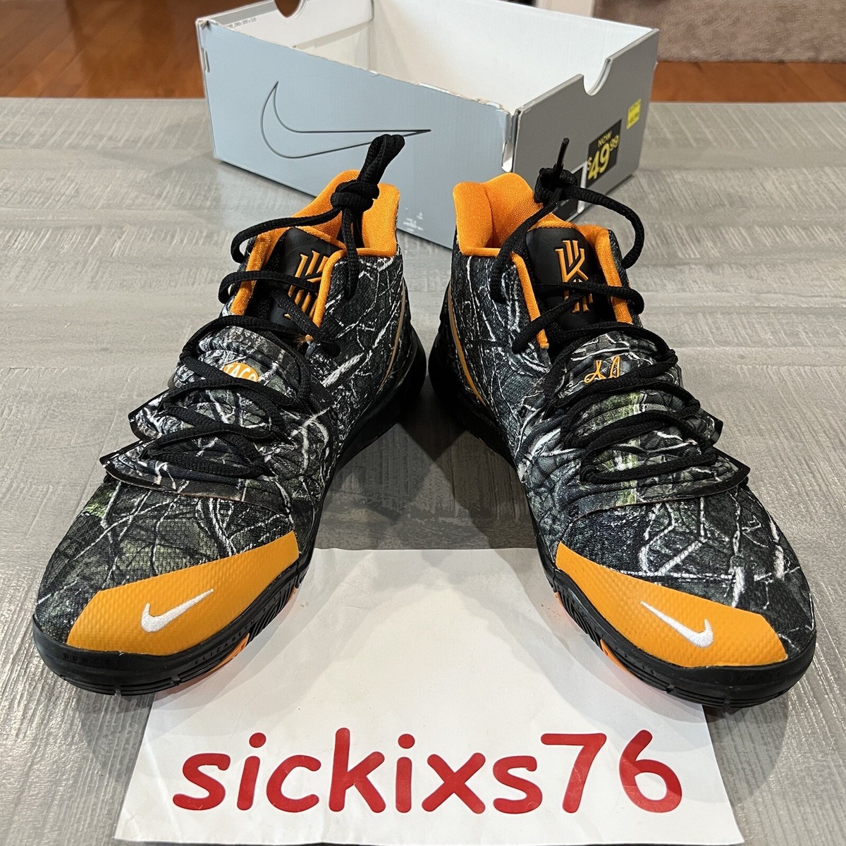 Nike Kyrie 5 (GS) 'Taco' Size 6.5Y/EUR 39/Women's 8 [AQ2456 902