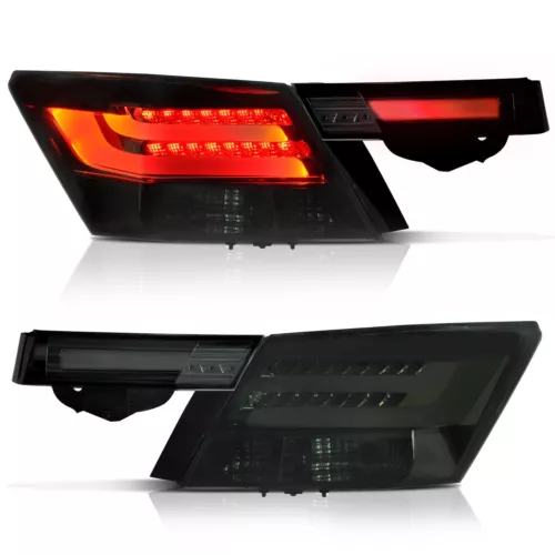 VLAND 4pcs LED Tail Lights Fit 2008-11 2012 Honda Accord Sedan Rear Brake Lamps - Picture 1 of 10