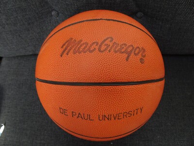 MacGregor X10L Official Last Bilt Leather Game Basketball 29.5
