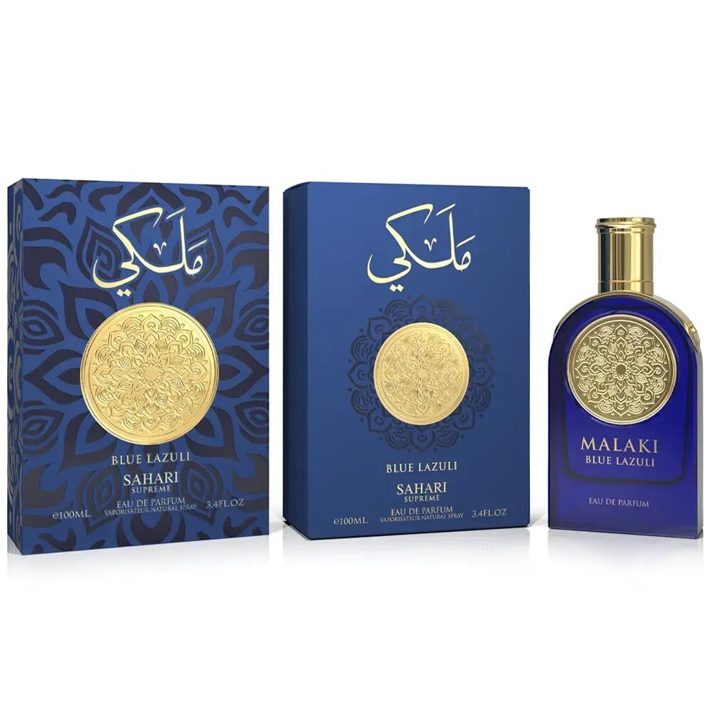 Malaki Blue Lazuli EDP Perfume By Sahari 100 ML🥇Hot Rich Niche