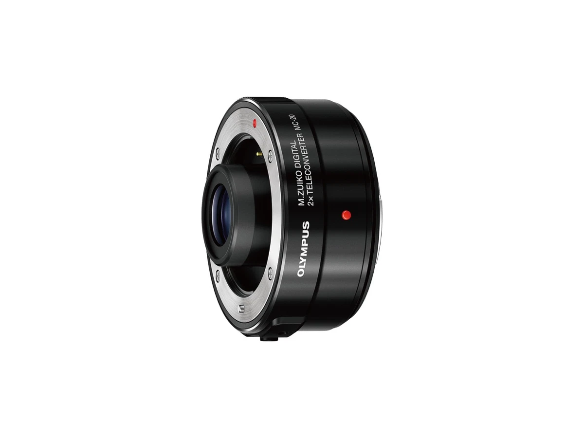 OLYMPUS M.ZUIKO DIGITAL 2x Teleconverter MC-20 MC20 Black w/Box 【NEW】