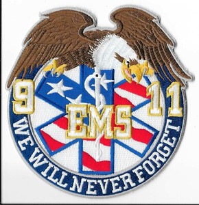 New York Fire Department (FDNY) 9-11-01 EMS Patch V5 | eBay