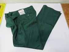 NOS Vintage Green Wrangler Knit Pants Medium Made in USA 32x32 retro deadstock