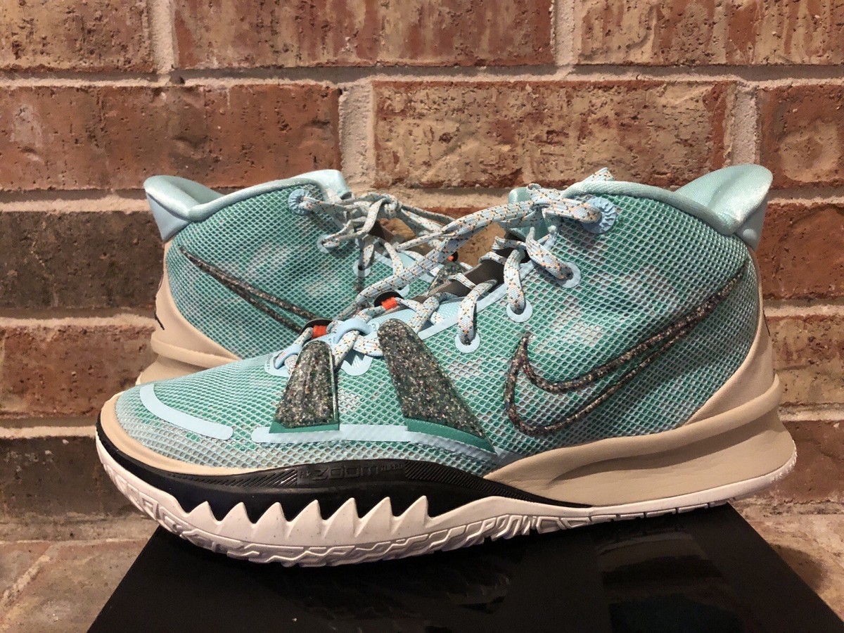 Nike Kyrie 7 Copa Teal Smoke Grey Rattan CQ9326-402 Men Sz 10