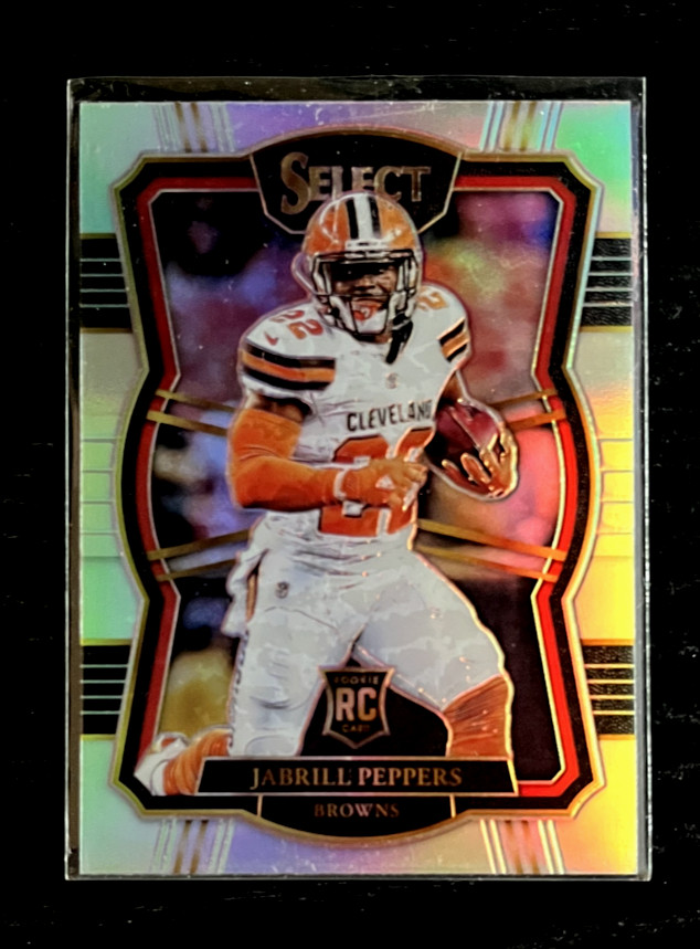 2017 Select Jabrill Peppers Silver Prizm Rookie RC Premier Level #165 - Browns