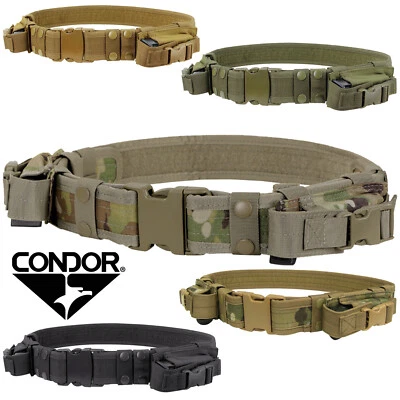 Condor TB 44" Combat Hook Loop Law Enforcement Pistol Magazine Tactical Belt