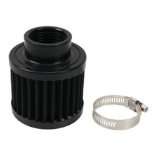 Black 35mm Car Air Filter Universal Cold Air Intake Filter High Flow Breather
